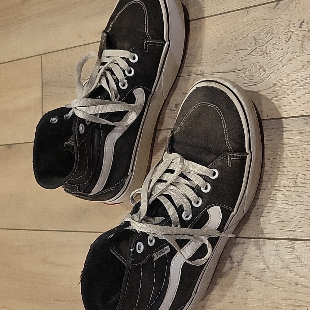 Vans SK8 - Hi Tapered Platform Shoe Womens 8.5